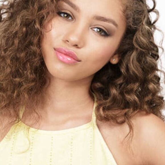 TOBI Yellow Triangular Halter with Ties - Picture 2 of 8